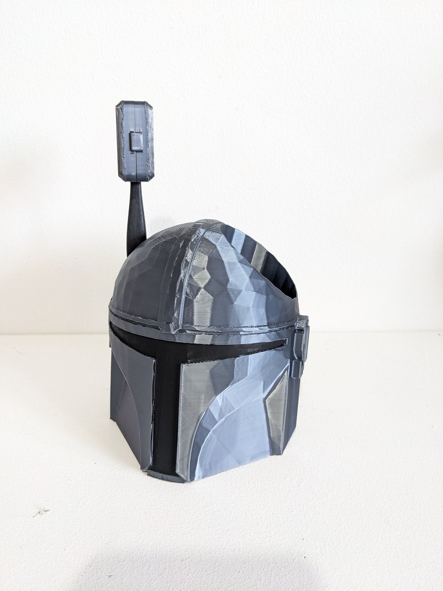 Mandelorian Helmet toothbrush holder. Star wars collectable pen holder for fathers day