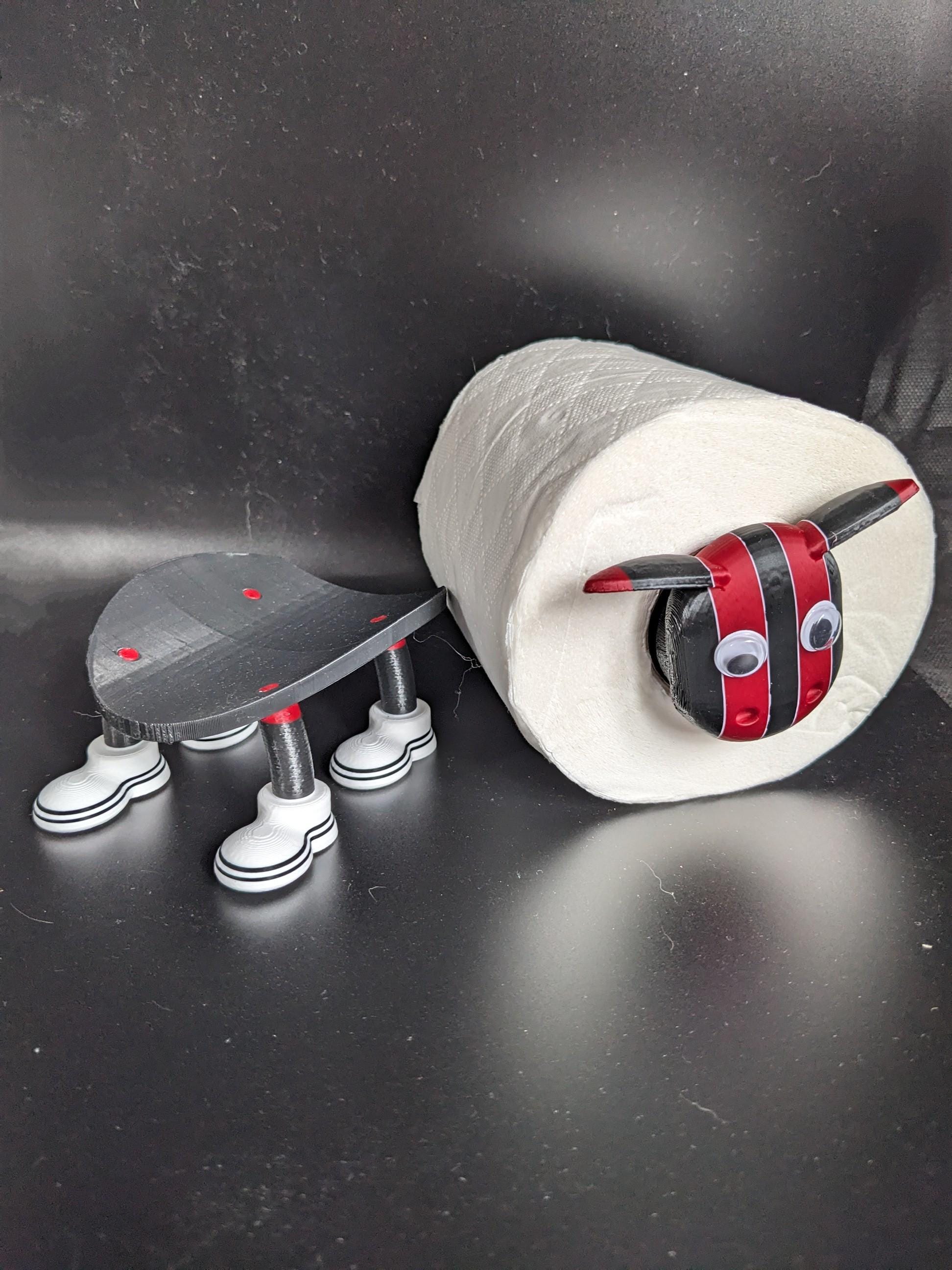 Bournemouth Premier Sheep spare toilet roll holder 2025 shirt with customised choice of football boots. Loo roll