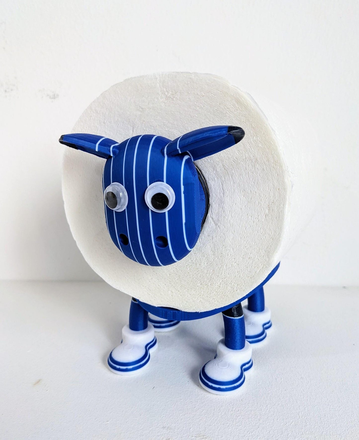 Ipswich town 2025 Premier Sheep toilet roll holder customised choice of football boots, Tractor boys spare loo roll holder