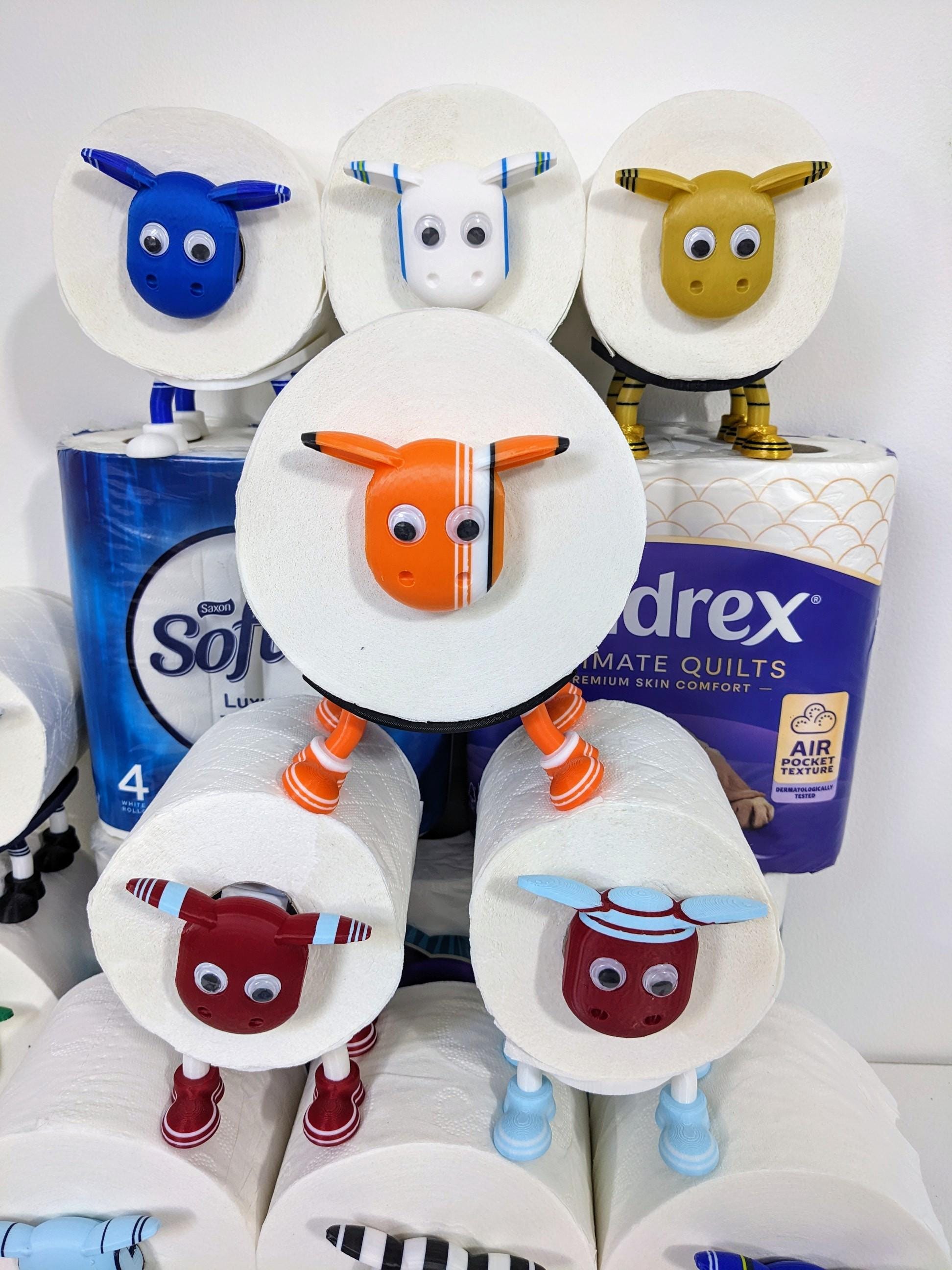 West Ham Premier Sheep 2025 shirt spare toilet roll holder or tissue with dispenser customised choice of Hammers football boots