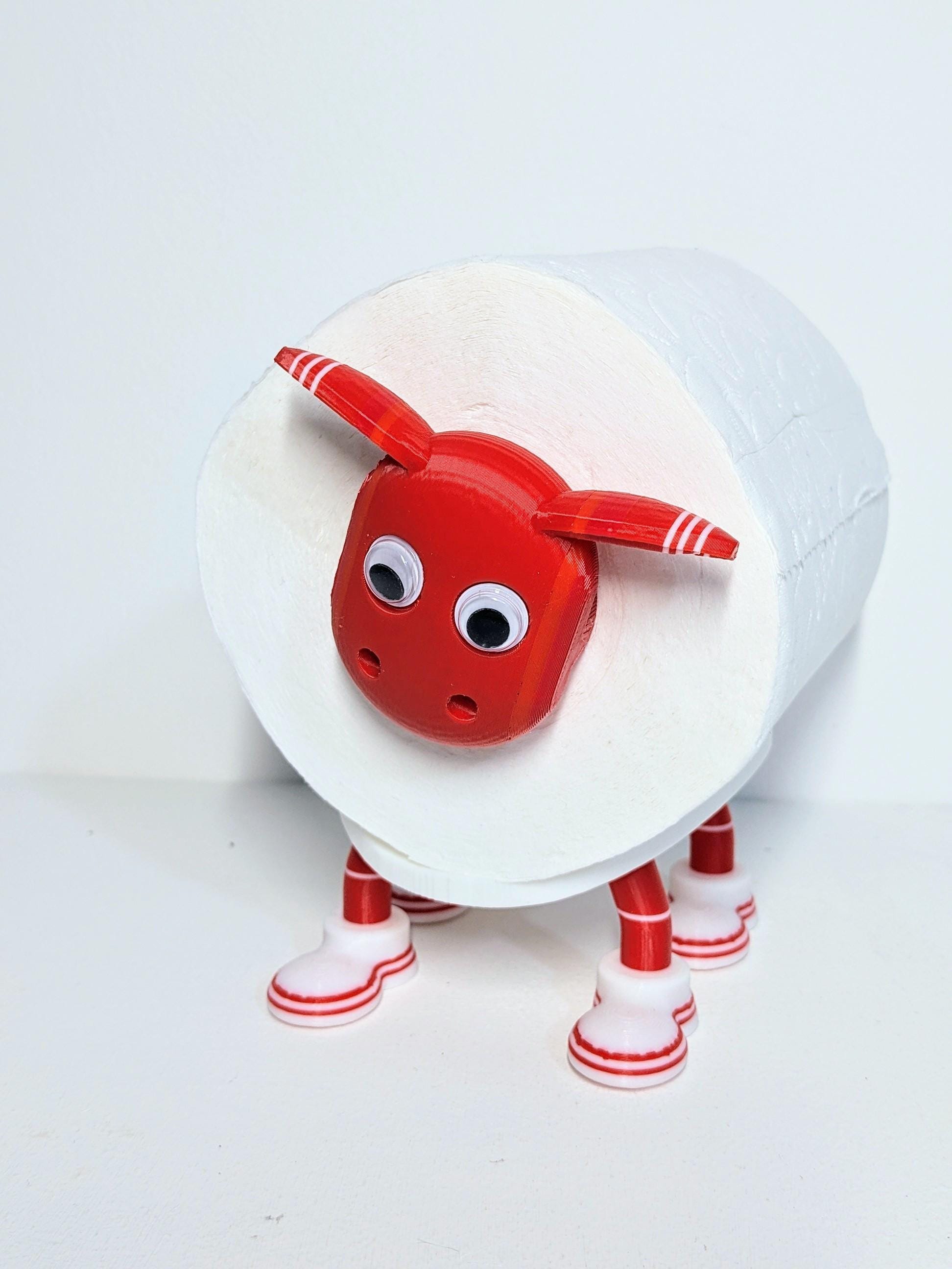 Nottingham Forest 2025 Premier Sheep spare toilet roll holder with customised choice of football boots