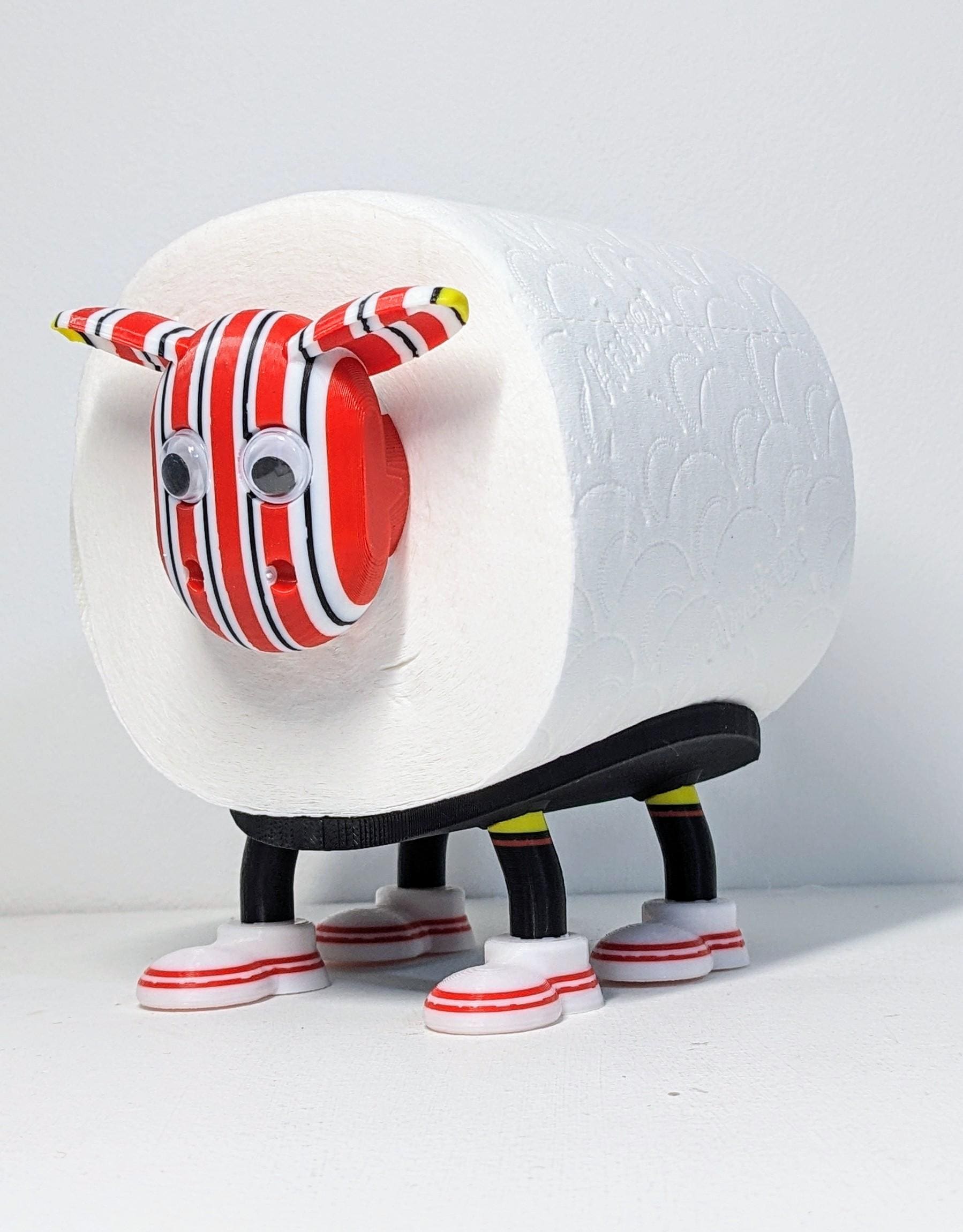 Sheffield United 2025 Premier sheep spare toilet roll holder or Tissue dispenser, customised choice of the blades football boots