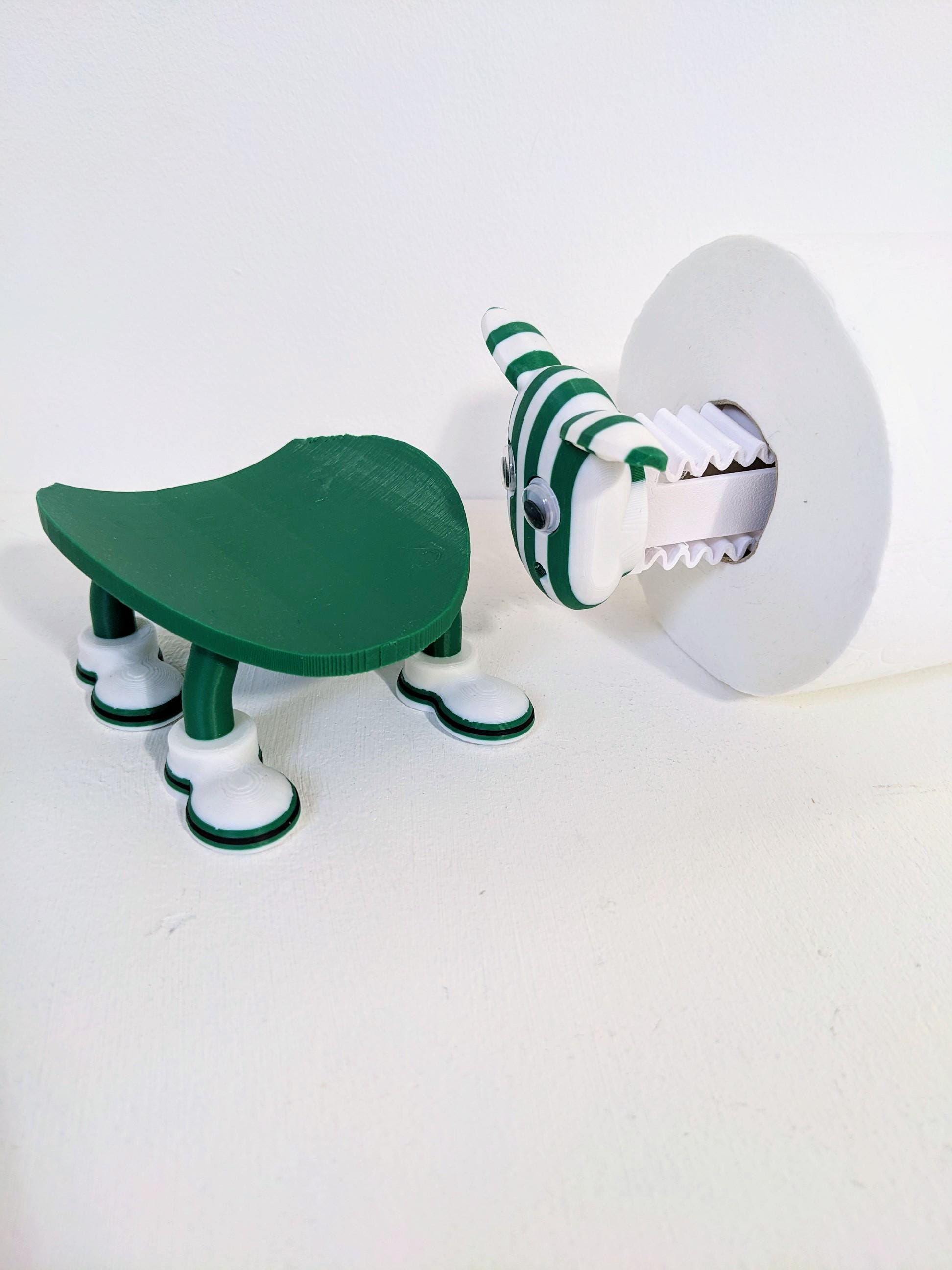 SOS Save Our Spartans, Premier Sheep spare toilet tissue roll holder. Blyth Spartans 2025 non league fund raising sheep.