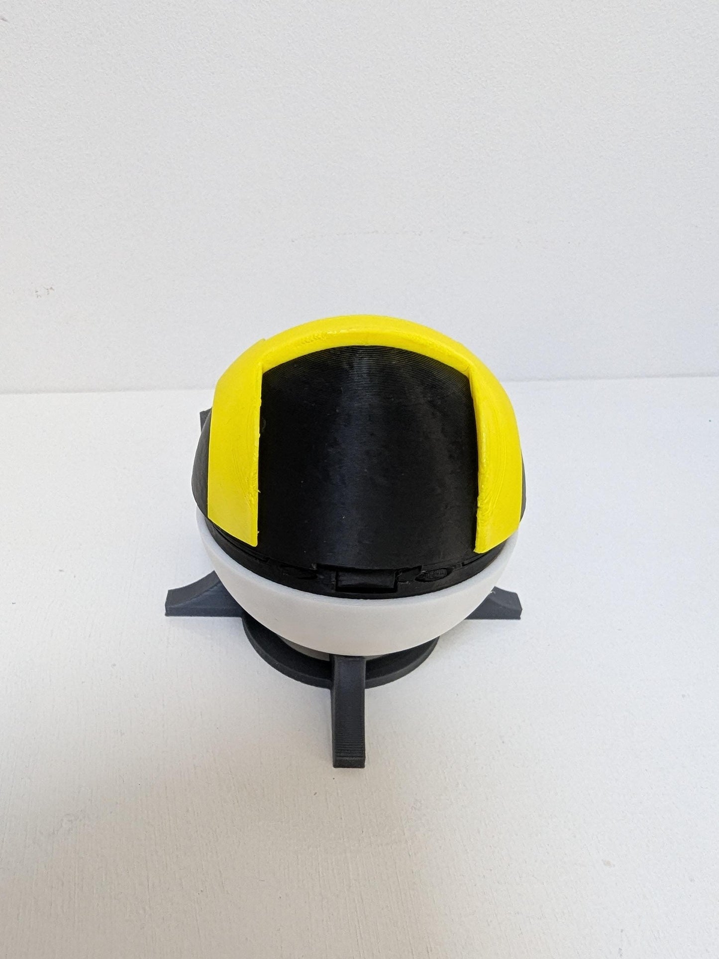 Pokéball Game Card Holder | Switch or DS Interior | 8-Card Storage | Original, Great, Ultra & Premier Styles | Includes Display Stand