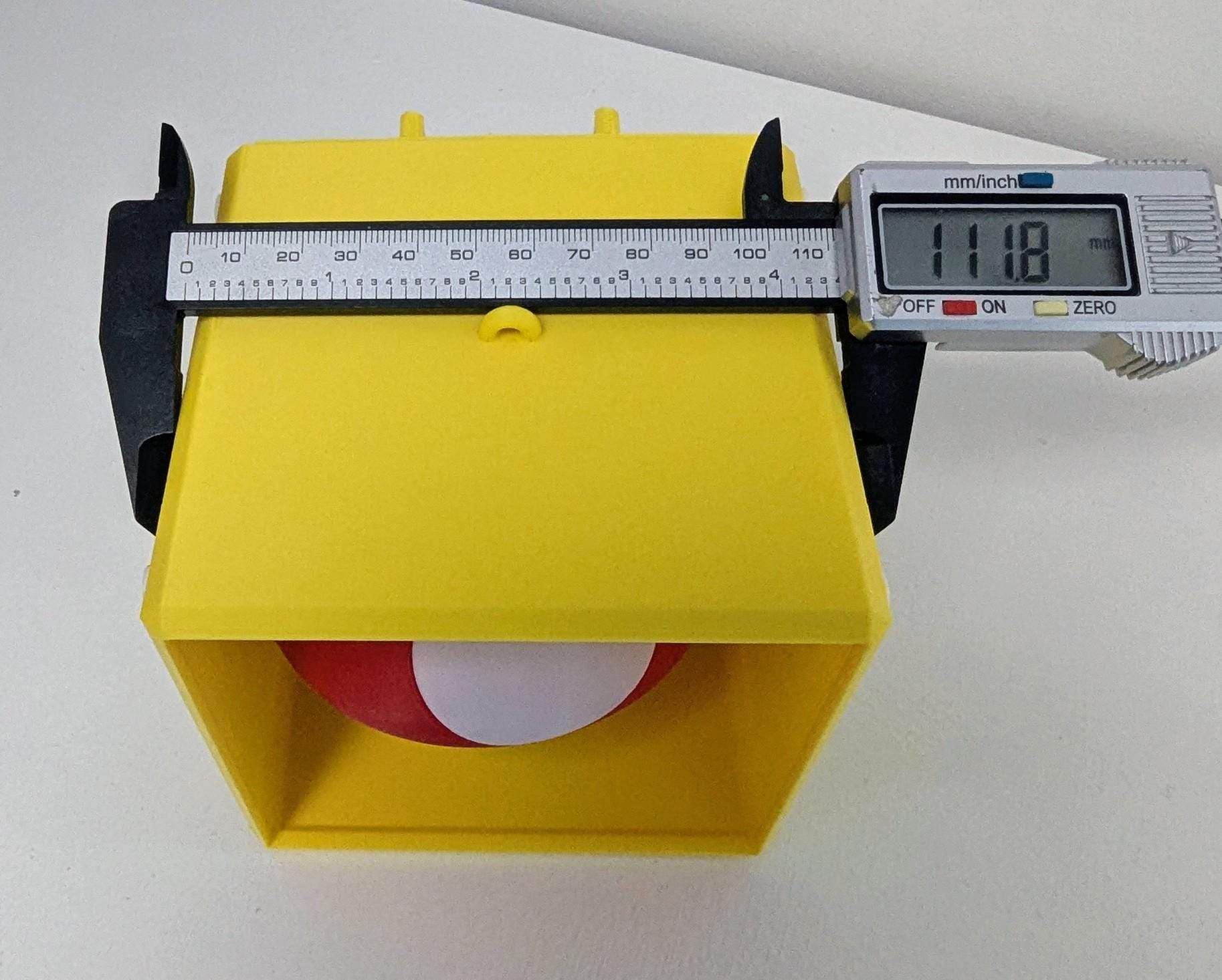 Super Mushroom Question Cube Night Light – Nintendo-Inspired Flickering LED, Skadis Hook, Tree decor or Topper & Ceiling Hanging Gift