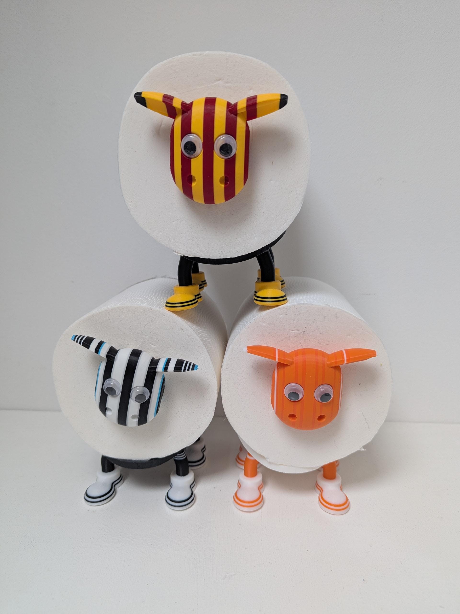 Blackpool toilet roll holder - Funny football gift for him or her, quirky bathroom decor novelty seasiders soccer fan present