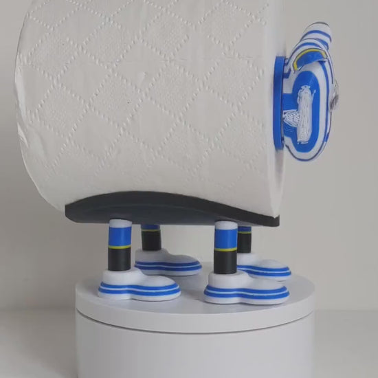 Sheffield Wednesday 2025 Champion Sheep spare ctoilet roll holder or dispenser with customised choice of the owls football boots