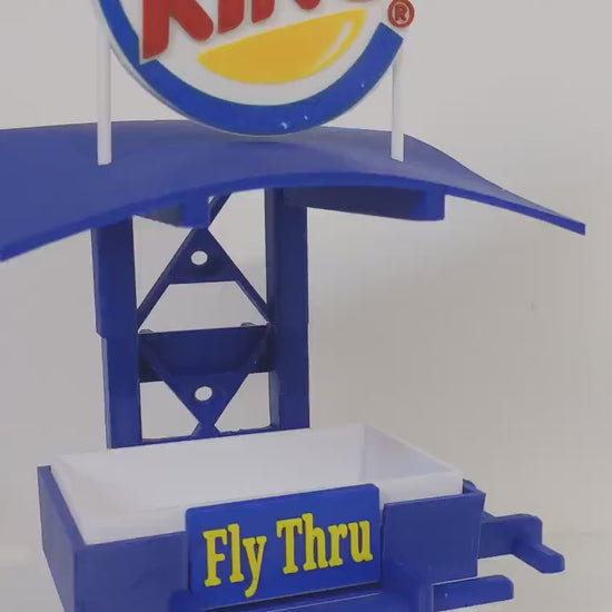 Budgie King Fly Thru caged & aviary bird feeder. Canaries Finches Parrots Lovebirds Cockatiel seed tray . Ikea Skadis compatable holder