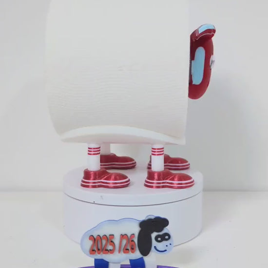Premiersheep West Ham  Toilet Roll Holder – New 2025/26 Football Fan Gift – Universal Fit – Custom Boots