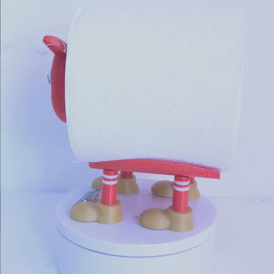 Liverpool Premier Sheep 2025 shirt spare toilet roll holder, customised choice of the reds football boots.