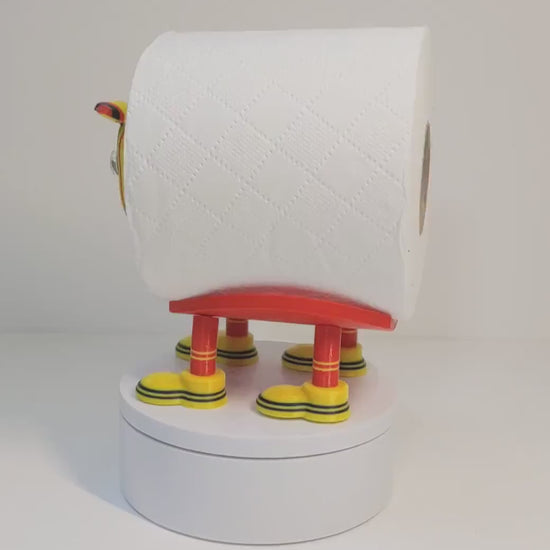 Watford 2025 Champion Sheep spare toilet roll holder with customised choice of hornets football boots