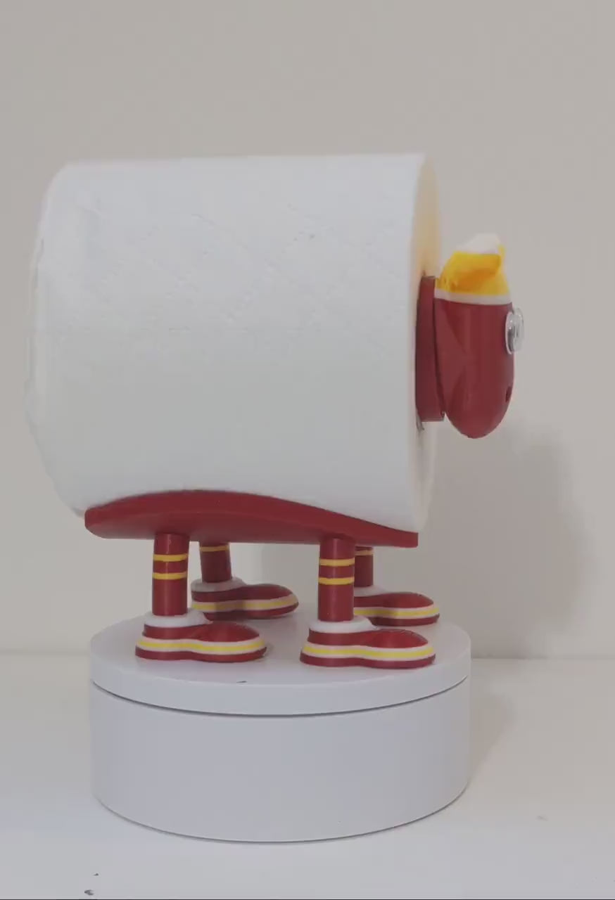 Motherwell Scottish Premier Sheep toilet roll holder. 2025 Home shirts with the steelmens customised football boots.