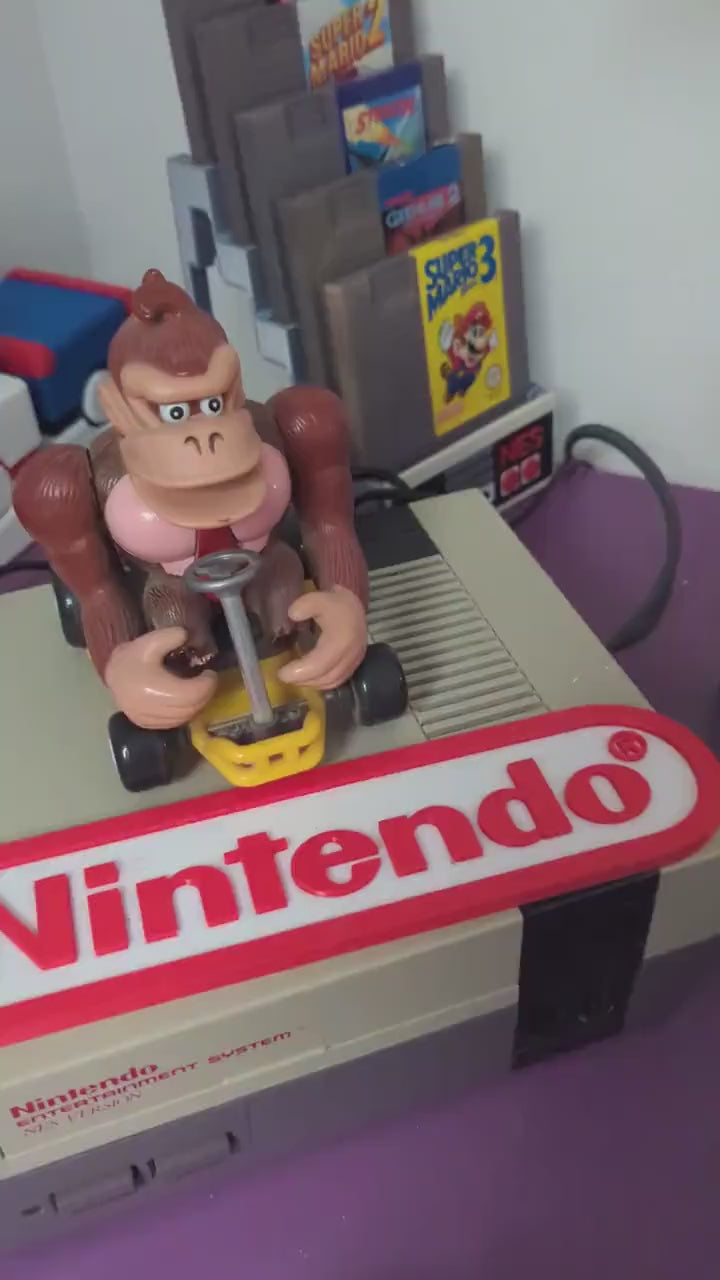 Super Mushroom Question Cube Night Light – Nintendo-Inspired Flickering LED, Skadis Hook, Tree decor or  Topper & Ceiling Hanging Gift