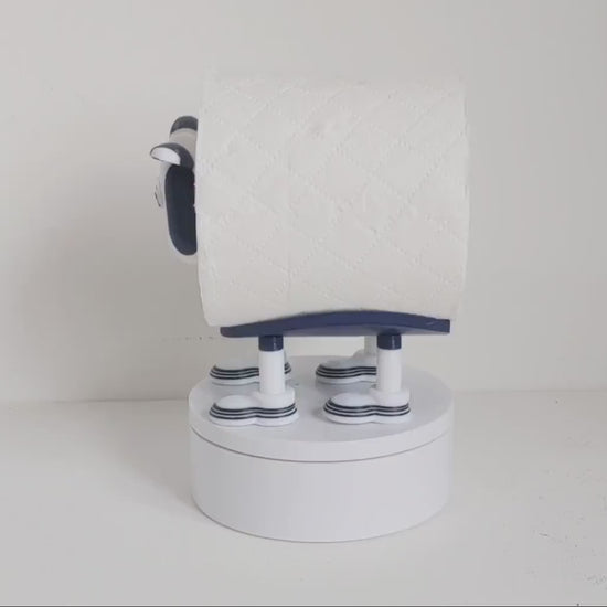 Spurs Premier Sheep spare toilet roll holder 2025 shirt with customised choice of Tottenham hotspurs football boots